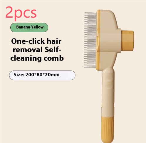 Easy-release grooming comb for cats and dogs — product view 8