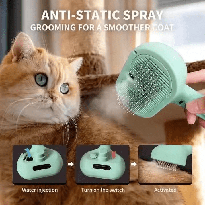 Spray Grooming Brush for Cats & Dogs – view 2