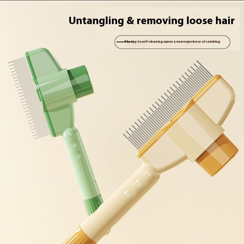 Easy-release grooming comb for cats and dogs — product view 9