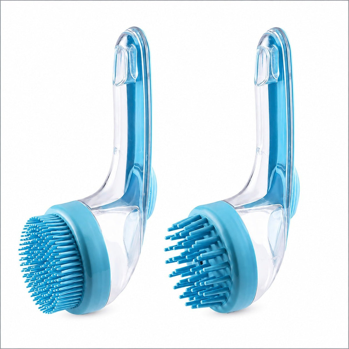 Long-handle pet bath brush for cats and dogs — product view 7