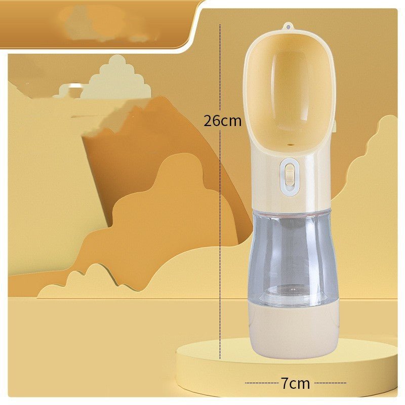 Portable dog water bottle for walks and travel — product view 25