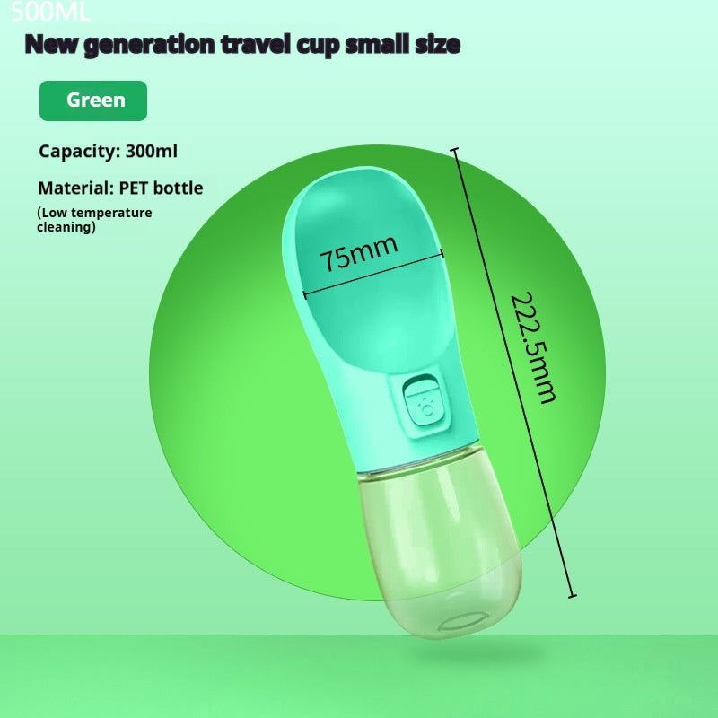 Portable dog water bottle for walks and travel — product view 16