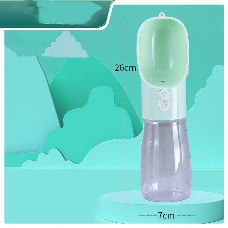 Portable dog water bottle for walks and travel — product view 12