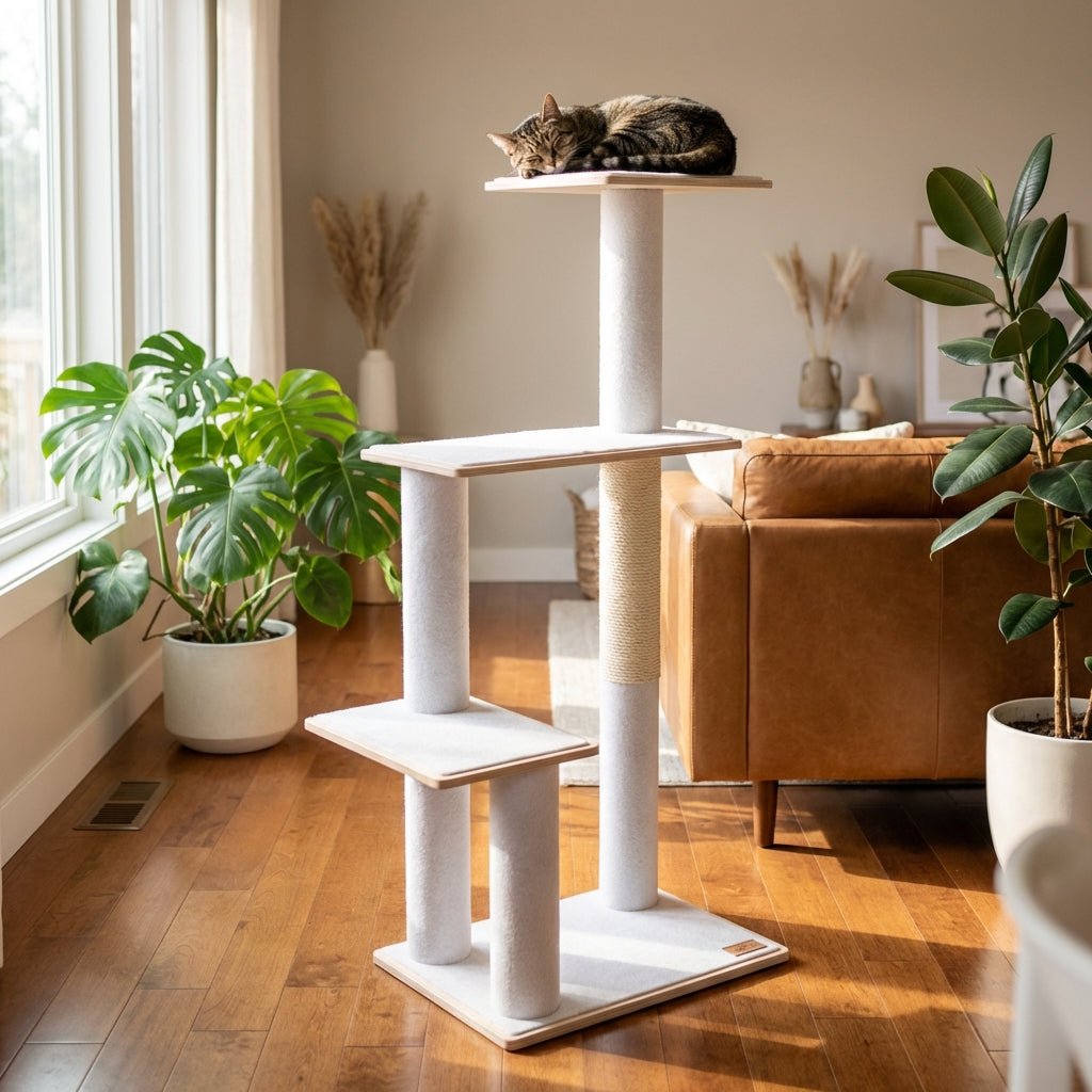 Noba Modern Plywood 3-Level Cat Tree – view 12