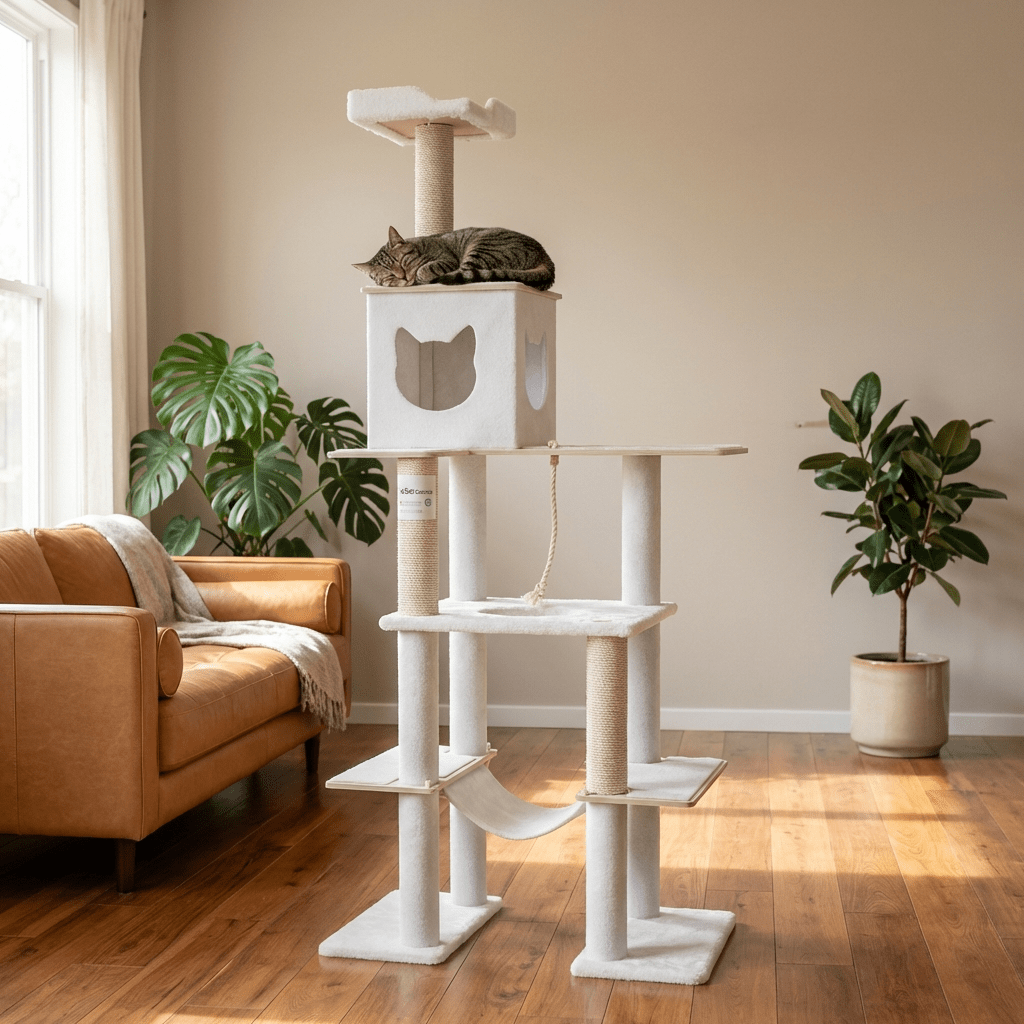Noba Supreme 81" Tower - 6 - Level Cat Tree – view 9