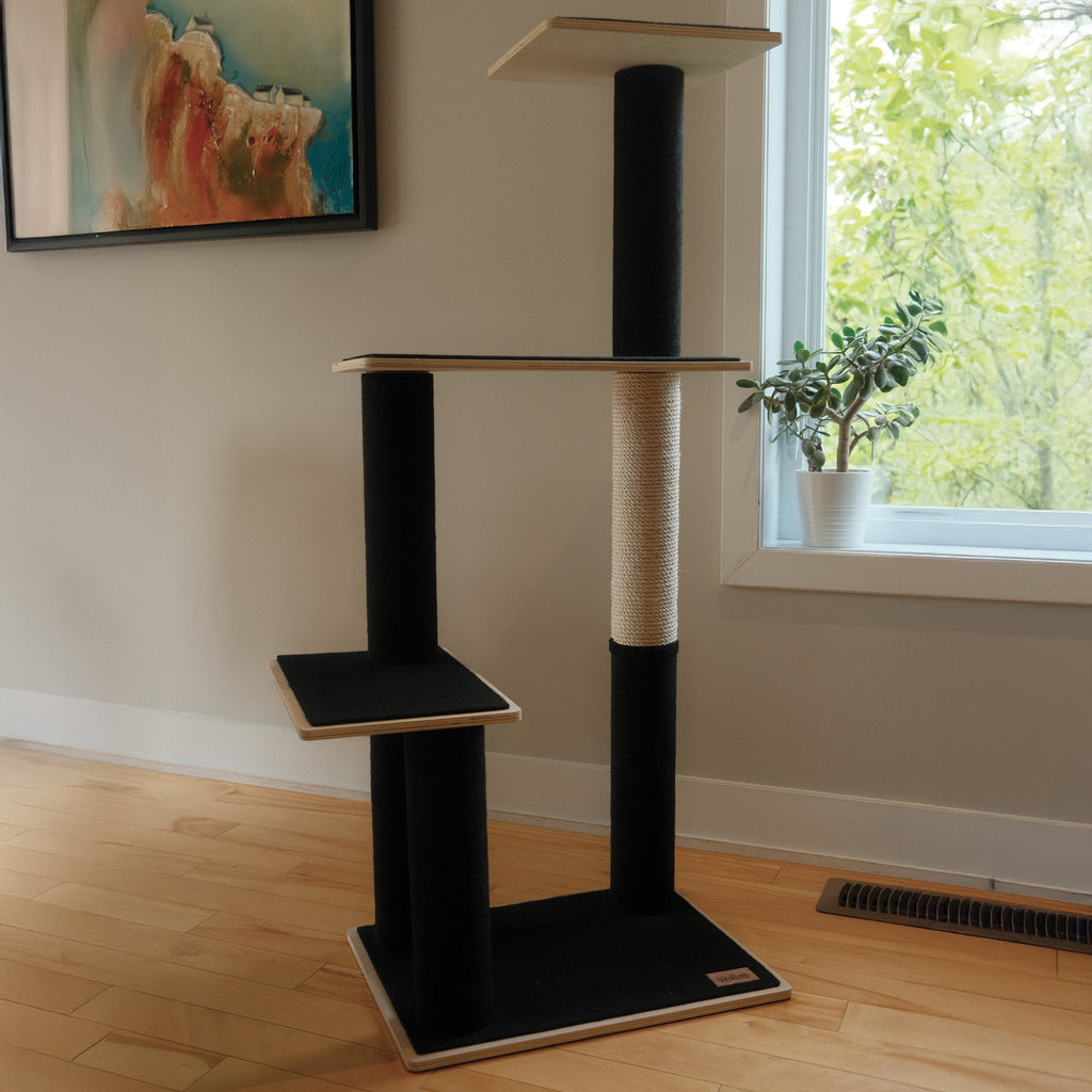 Noba Modern Plywood 3-Level Cat Tree – view 6