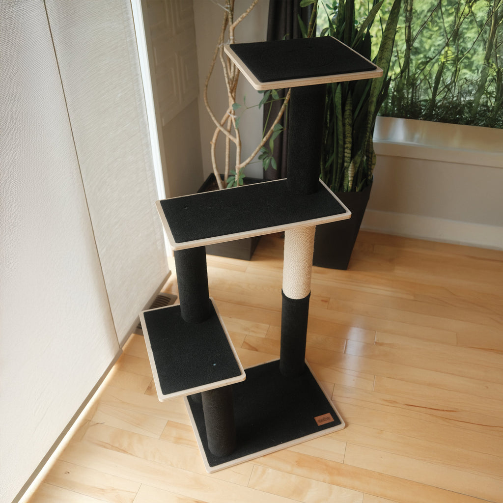 Noba Modern Plywood 3-Level Cat Tree – view 2