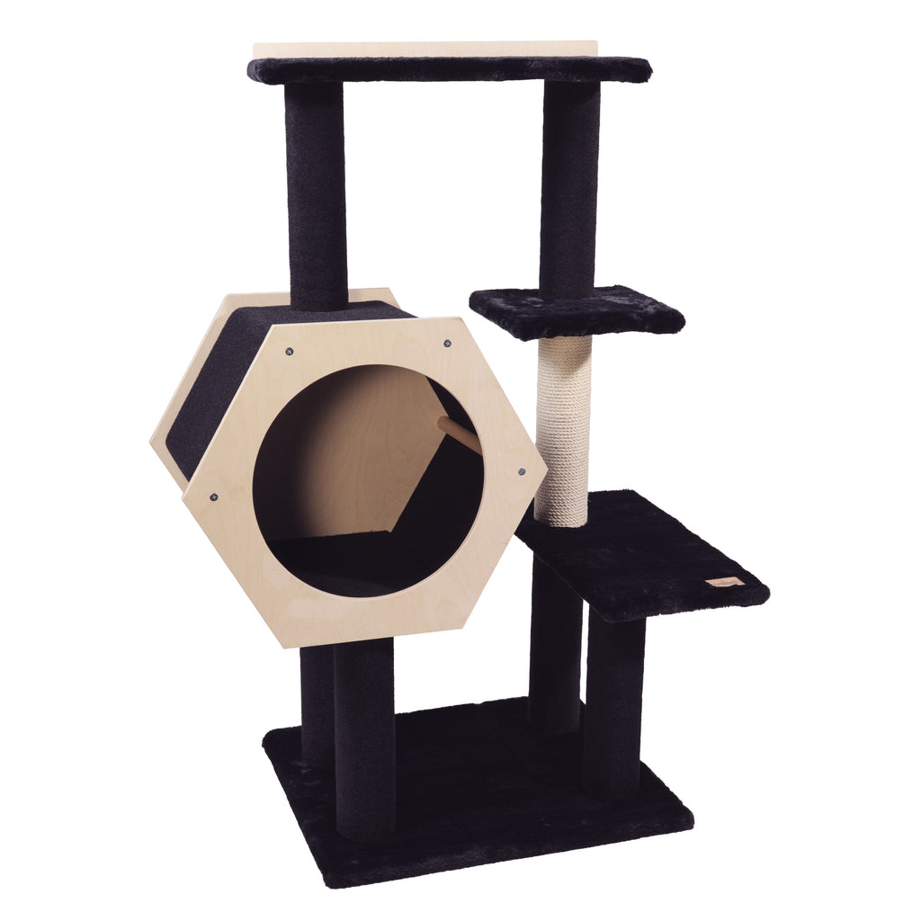 Hexagon House - 4-Level Cat Tree – view 3