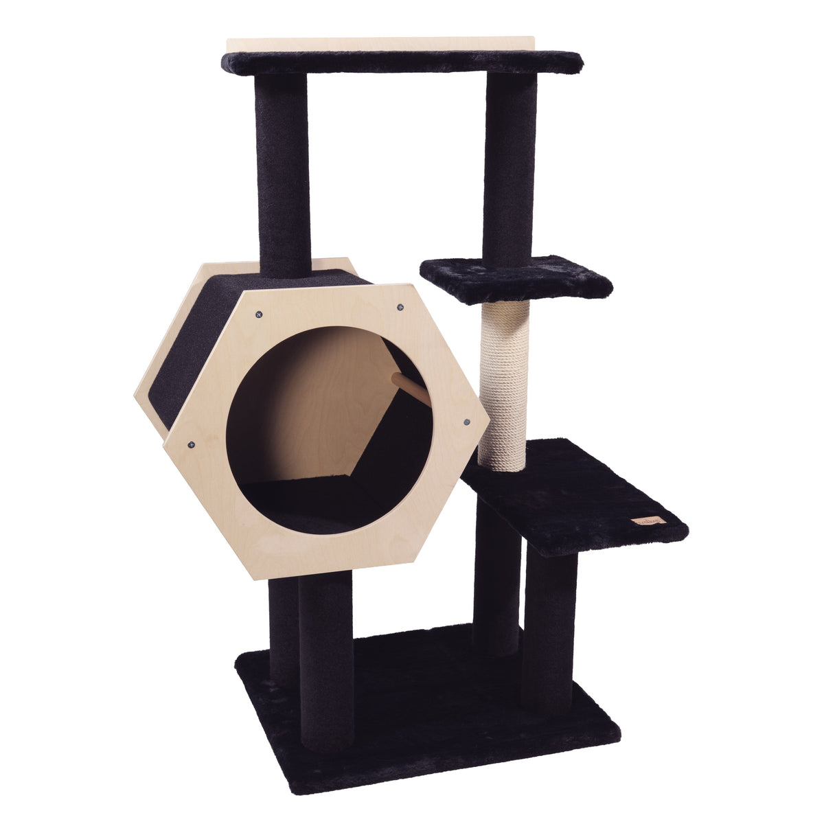Hexagon House - 4-Level Cat Tree – view 3