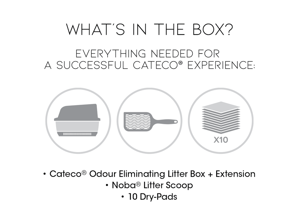 Cateco Odour-Eliminating Litter box - Complete Starter Kit – view 8