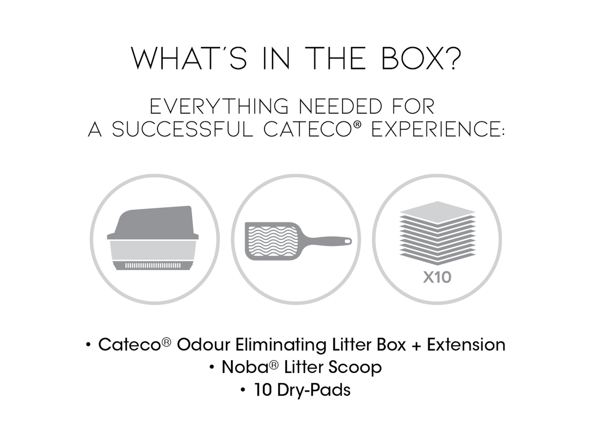 Cateco Odour-Eliminating Litter box - Complete Starter Kit – view 8