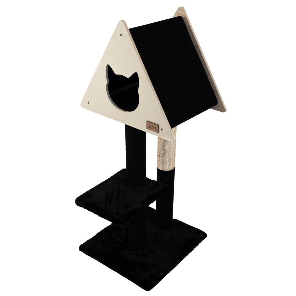 Teepee Hideout - Deluxe 2-Level Cat Tree – view 3