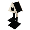 Teepee Hideout - Deluxe 2-Level Cat Tree – view 3