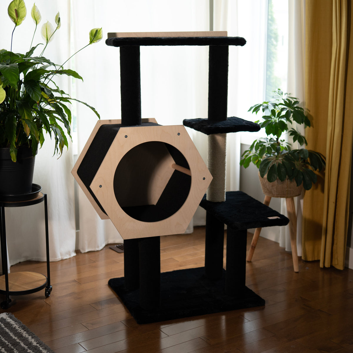 Hexagon House - 4-Level Cat Tree – view 5