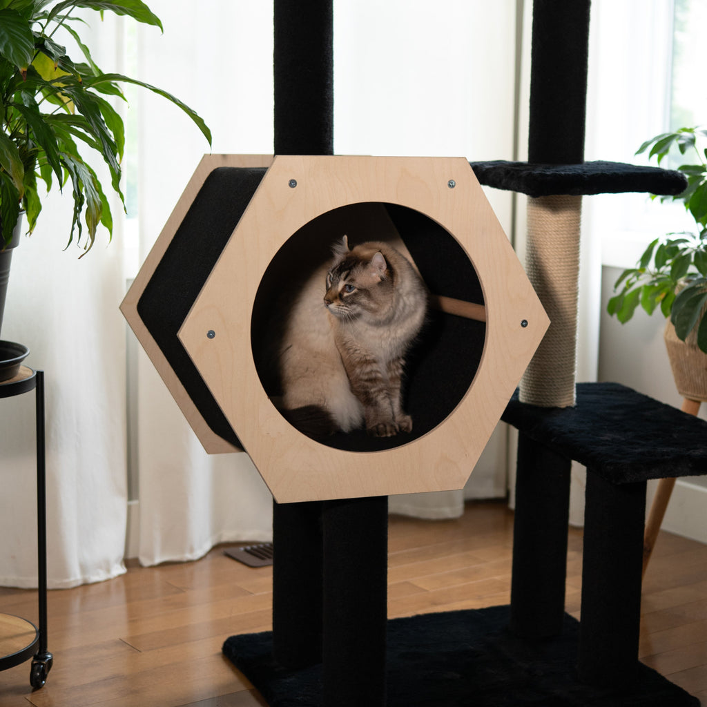 Hexagon House - 4-Level Cat Tree – view 2