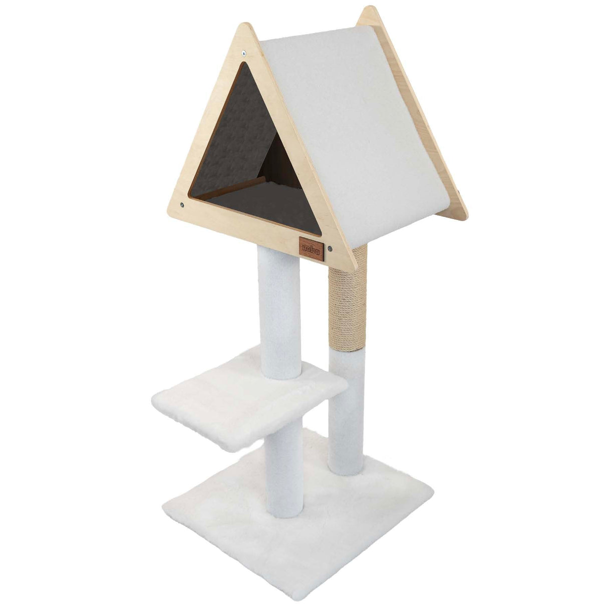 Teepee Hideout - Deluxe 2-Level Cat Tree – view 8