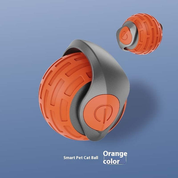 Smart Rolling Cat Toy Ball — USB Rechargeable