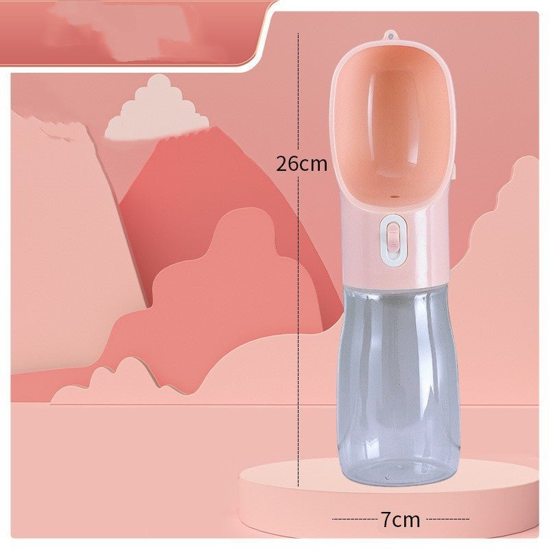 Portable dog water bottle for walks and travel — product view 22