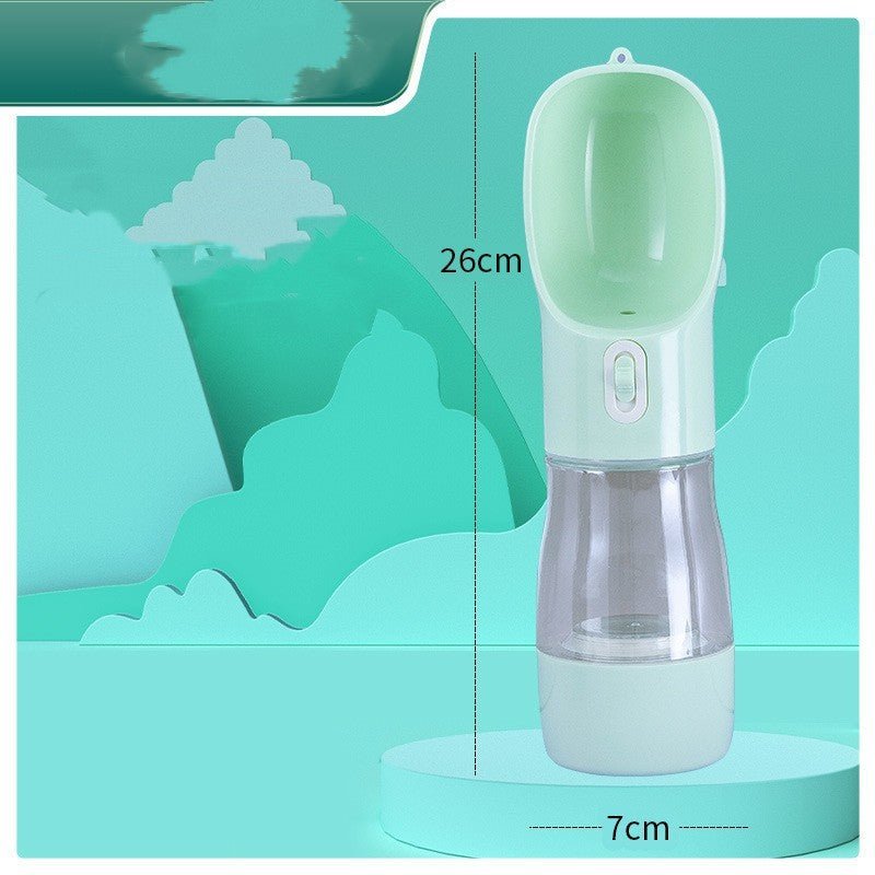 Portable dog water bottle for walks and travel — product view 11